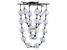  9013-34 BLK - Perla - 34" Chandelier